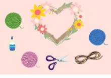 Workshops, February 11, 2026, 02/11/2026, Valentine Craft: Heart Wreath