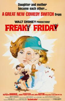 Films, February 21, 2026, 02/21/2026, Freaky Friday (1976): Fantasy Comedy with Jodie Foster