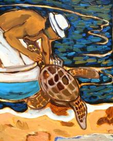 Opening Receptions, January 15, 2026, 01/15/2026, Paintings on Canvas:&nbsp;Swimmers, Surfers, and Stories