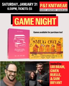 Partys, January 31, 2026, 01/31/2026, Game Night: Learn To Play 2 New Party Games