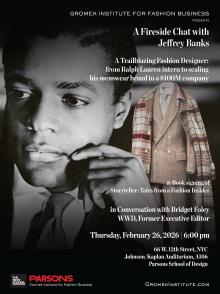 Discussions, February 26, 2026, 02/26/2026, Trailblazing Designer Shares His New Book, Storyteller: Tales from a Fashion Insider (+ Signing)