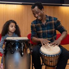 Workshops, February 01, 2026, 02/01/2026, Family Drum Circle To Celebrate Black History Month