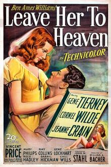 Films, March 26, 2026, 03/26/2026, Leave Her To Heaven (1945): Classic Psychological THriller Drama with Gene Tierney & Vincent Price