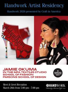 Handwork Residency: Jamie Okuma Meet & Greet