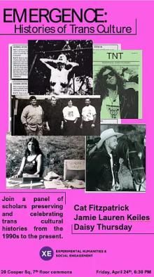 Discussions, April 23, 2026, 04/23/2026, Experts Discuss Recognizing & Protecting Trans Cultural Histories&nbsp;