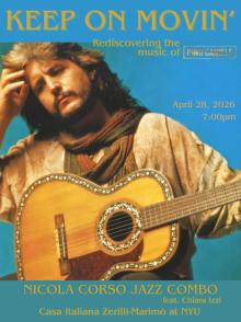 Concerts, April 28, 2026, 04/28/2026, Reinterpretation of Italian Singer-Songwriter Pino Daniele's Influential Music