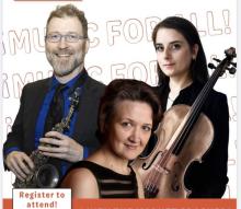 Concerts, May 01, 2026, 05/01/2026, Roaring Twenties Chamber Works: Saxophone, Piano, and Viola in the Jazz Age