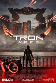 Films, June 16, 2026, 06/16/2026, Tron: Ares (2025)--Sci-Fi&nbsp;Action Film with Jared Leto