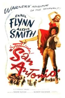Films, June 04, 2026, 06/04/2026, San Antonio (1945): Old Hollywood Western Starring Errol Flynn