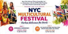 Festivals, June 06, 2026, 06/06/2026, Multicultural Festival: Performances, Food, Music, Art, Resources, & More