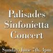 Concerts, June 07, 2026, 06/07/2026, Sinfonietta Works by Mozart & Dvorak