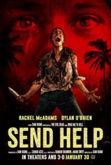 Films, June 12, 2026, 06/12/2026, Send Help (2026): Survival Horror Thriller with Rachel McAdams
