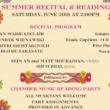 Concerts, June 20, 2026, 06/20/2026, Works by Shostakovich & More for Violin & Piano