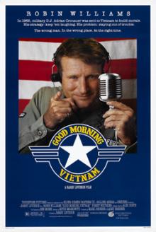 Movie in a Parks, July 20, 2026, 07/20/2026, Good Morning, Vietnam (1987): War Comedy Drama Starring Robin Williams (Outdoors)
