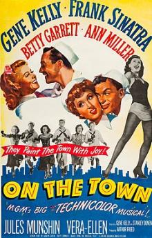 Movie in a Parks, July 08, 2026, 07/08/2026, On the Town (1949): A Classic New York Musical with Gene Kelly & Frank Sinatra