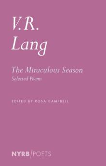 Book Discussions, July 28, 2026, 07/28/2026, Discover a Collection of Never-Before-Seen VR Lang's Poetry with Her Editor (+ Signing)
