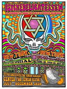 Opening Receptions, July 09, 2026, 07/09/2026, Psychedelicatessen: A Powerful Dose of Art -- Retro-Style Solo Exhibition on Jewish Cultural Memory