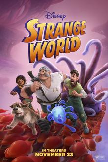 Movie in a Parks, August 06, 2026, 08/06/2026, Strange World (2022): Animated Sci-Fi Adventure Film with Jake Gyllenhaal on the Waterfront