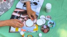 Workshops, July 18, 2026, 07/18/2026, Making Miniature Collage Magnets with a Professional Artist in the Park