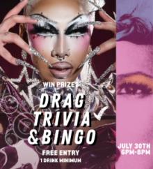 Partys, July 30, 2026, 07/30/2026, Drag Trivia & Bingo Night at the Museum