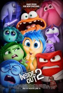 Movie in a Parks, August 05, 2026, 08/05/2026, Inside Out 2 (2024): Disney-Pixar Animated Comedy (Outdoors)