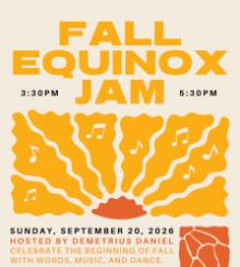 Concerts, September 20, 2026, 09/20/2026, Autumn Arts & Music Jam