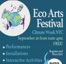 Festivals, September 20, 2026, 09/20/2026, Day of Performing & Visual Arts Kicking Off Climate Week NYC