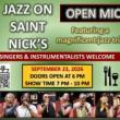 Concerts, September 23, 2026, 09/23/2026, Jazz Open Mic: Instrumentalists & Vocalists Welcome