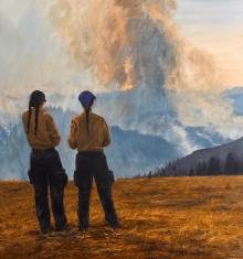 Opening Receptions, September 10, 2026, 09/10/2026, Visions of a World on Fire: Solo Oil Painting Exhibition&nbsp;Embracing the&nbsp;Tension between Beauty & Danger