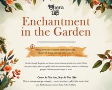 Concerts, September 26, 2026, 09/26/2026, Operatic Songs Performed in the Garden
