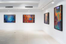 Opening Receptions, October 14, 2026, 10/14/2026, Solo Exhibition of Abstract Landscape Paintings (Artist Present)
