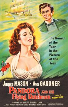 Films, November 02, 2026, 11/02/2026, Pandora and the Flying Dutchman (1951): Old Hollywood Romantic Fantasy Drama with Ava Gardner