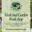 Workshops, October 17, 2026, 10/17/2026, Medicinal Garden Growing: Drink Herbal Tea & Learn about Traditional & Scientific Plant Uses