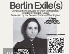 Performances, October 16, 2026, 10/16/2026, Berlin Exile(s): Workshop Cabaret-Style Performance Bringing the Experience of Displacement to Life