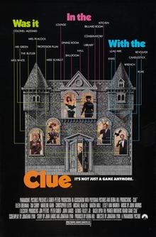 Movie in a Parks, October 27, 2026, 10/27/2026, Clue (1985): Black Comedy Mystery Film with Tim Curry (in the Garden)